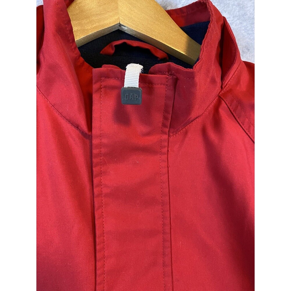 GAP Kids Boys XXL Insulated Snow Ski Jacket Red Gray Pockets‎ Logo Youth Winter - Picture 9 of 16